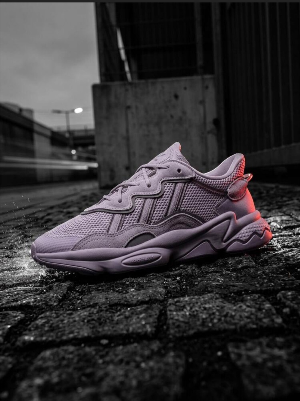 adidas Women’s Lavender Mesh Running Sneakers